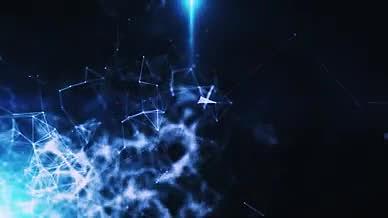 梦幻科技片头电线连接动画背景AE模板视频的预览图